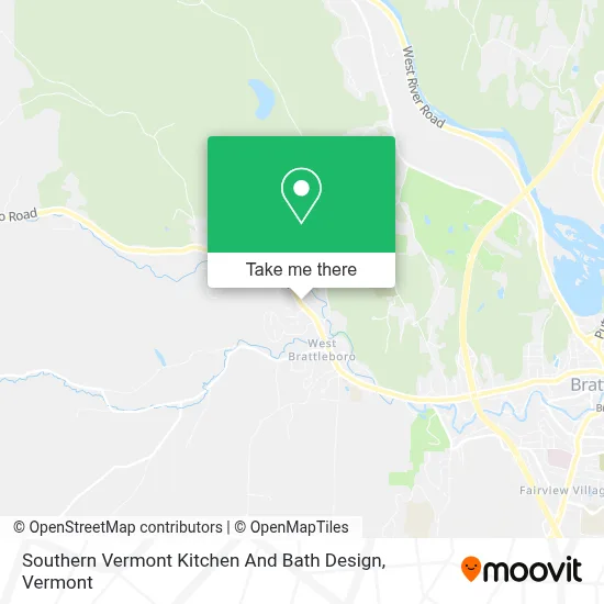 Southern Vermont Kitchen And Bath Design map