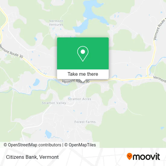 Citizens Bank map