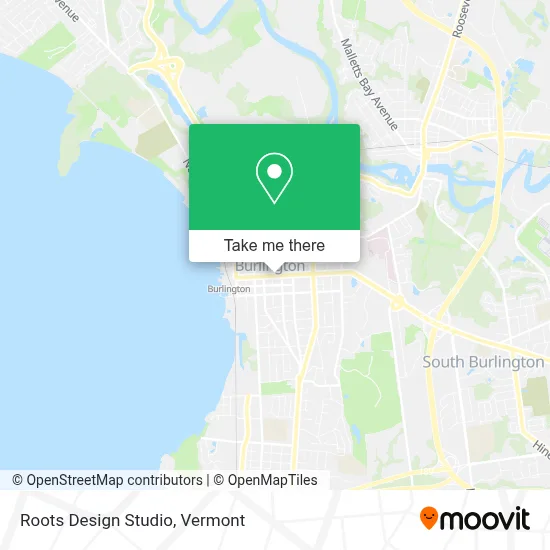 Roots Design Studio map
