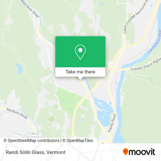 Randi Solin Glass map