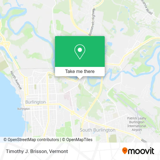 Timothy J. Brisson map