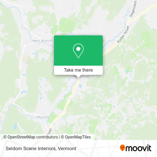 Seldom Scene Interiors map