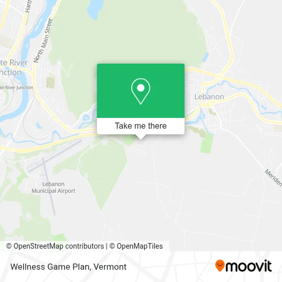 Wellness Game Plan map
