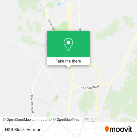 H&R Block map