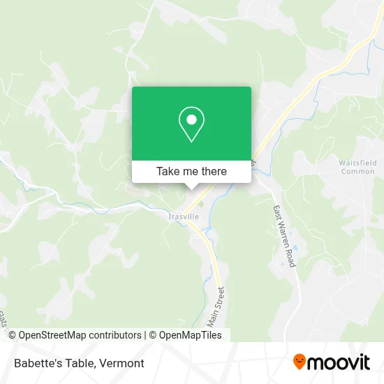 Babette's Table map
