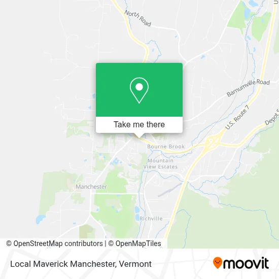 Local Maverick Manchester map