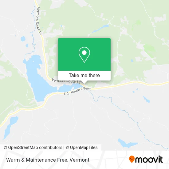 Warm & Maintenance Free map