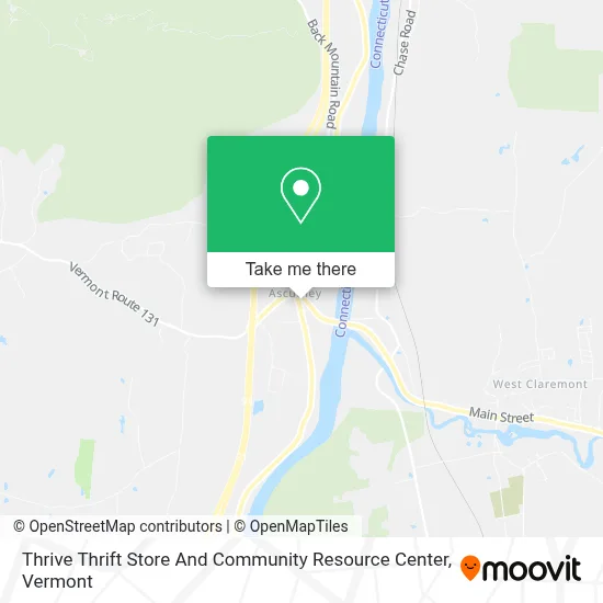 Thrive Thrift Store And Community Resource Center map
