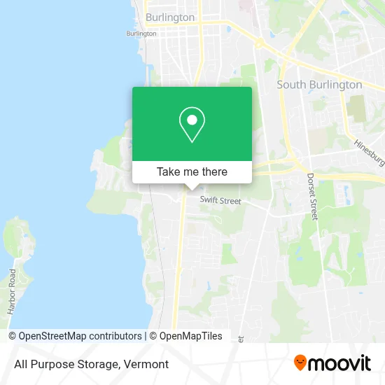 All Purpose Storage map