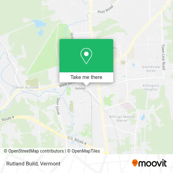 Rutland Build map