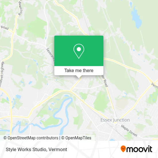 Style Works Studio map