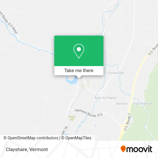 Clayshare map
