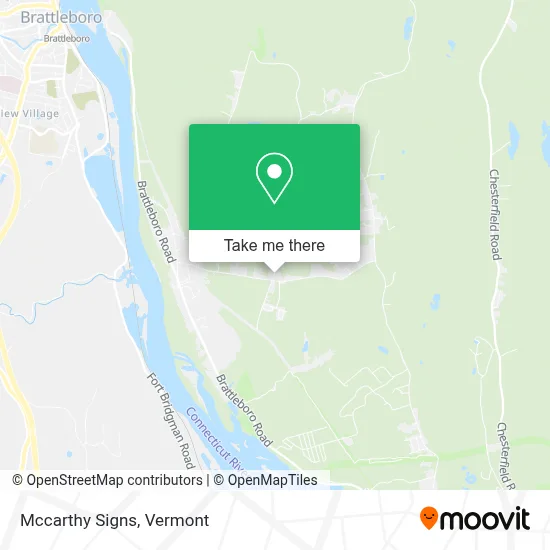 Mccarthy Signs map