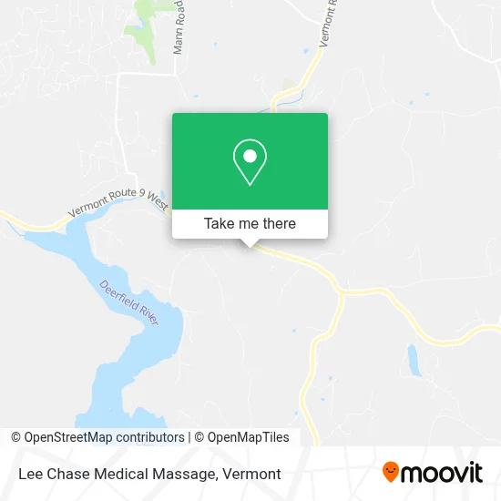 Lee Chase Medical Massage map