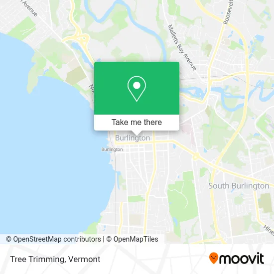 Tree Trimming map
