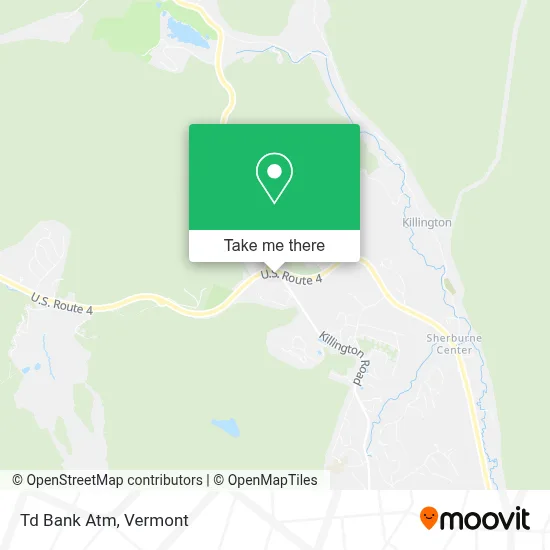 Td Bank Atm map