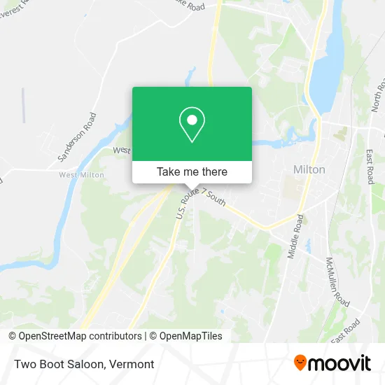 Two Boot Saloon map