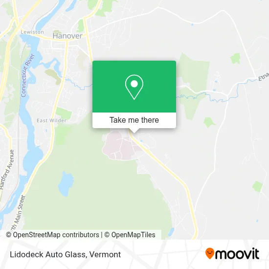 Lidodeck Auto Glass map