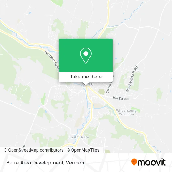 Barre Area Development map