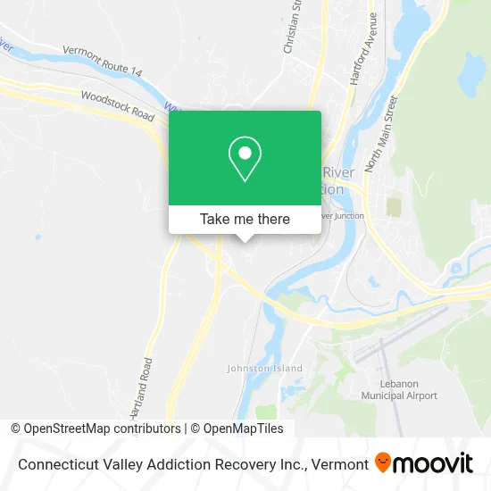 Connecticut Valley Addiction Recovery Inc. map