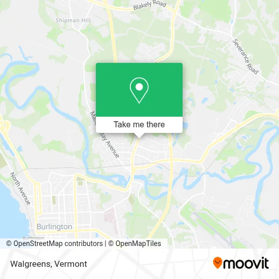 Walgreens map