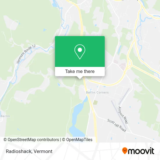 Radioshack map