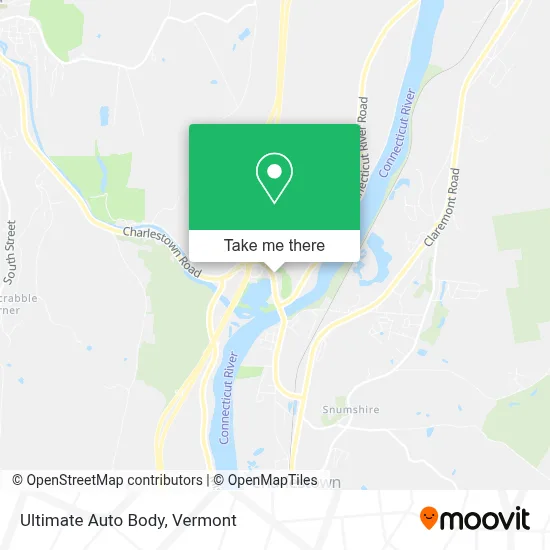 Ultimate Auto Body map