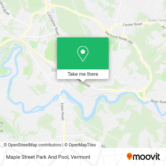 Maple Street Park And Pool map