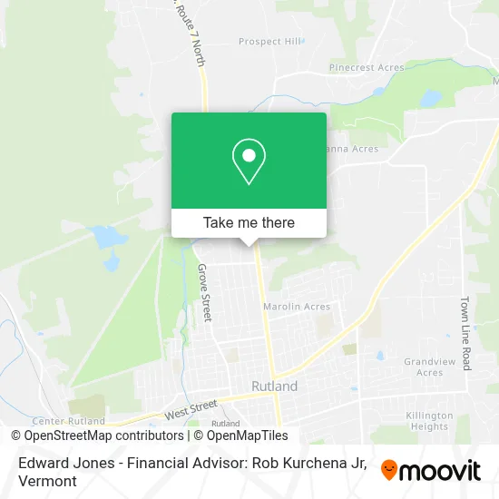Edward Jones - Financial Advisor: Rob Kurchena Jr map