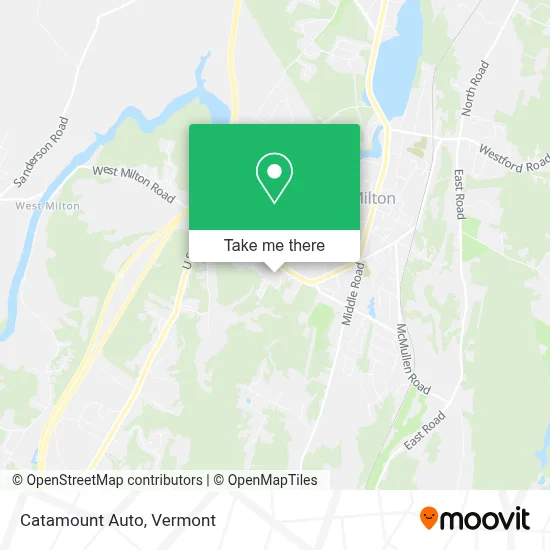 Catamount Auto map