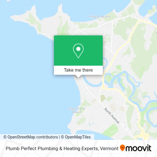 Plumb Perfect Plumbing & Heating Experts map
