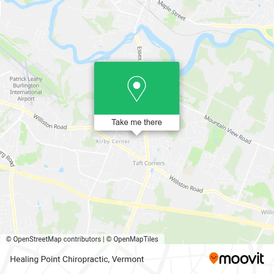 Healing Point Chiropractic map
