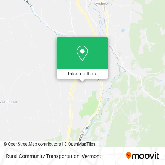 Rural Community Transportation map