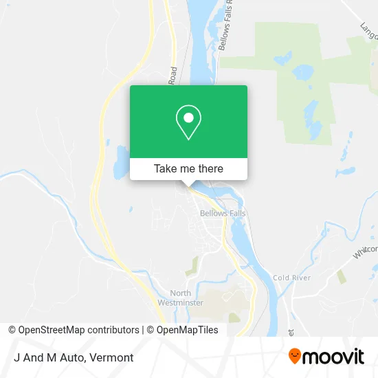 J And M Auto map
