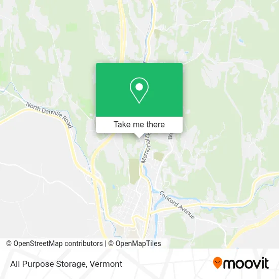 All Purpose Storage map