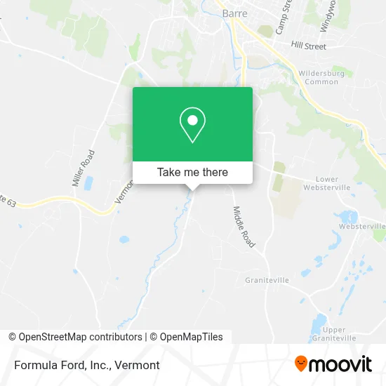 Formula Ford, Inc. map
