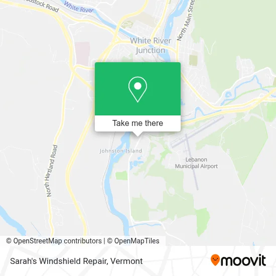 Sarah's Windshield Repair map
