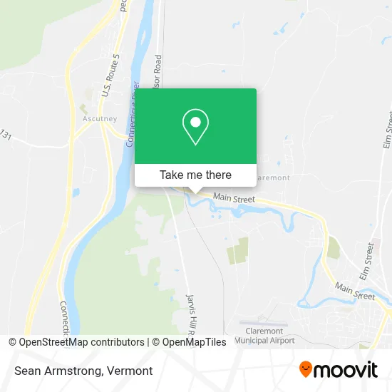 Sean Armstrong map