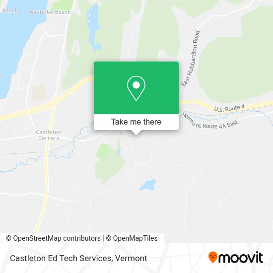 Castleton Ed Tech Services map