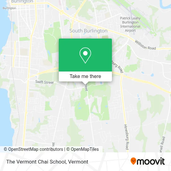 The Vermont Chai School map