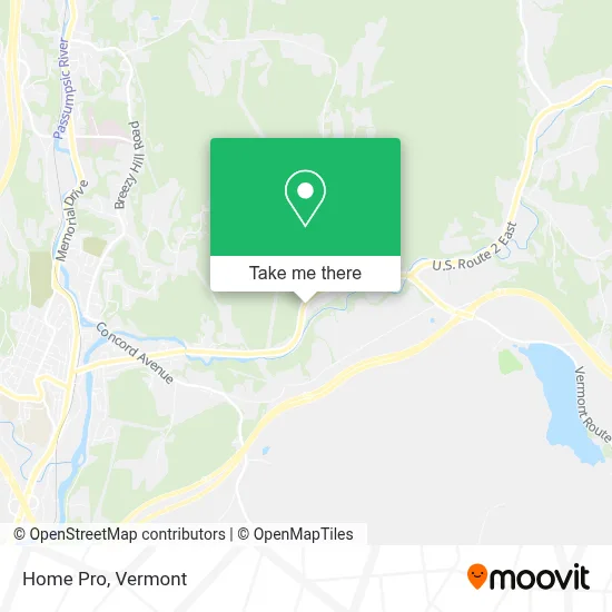 Home Pro map