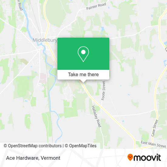 Ace Hardware map