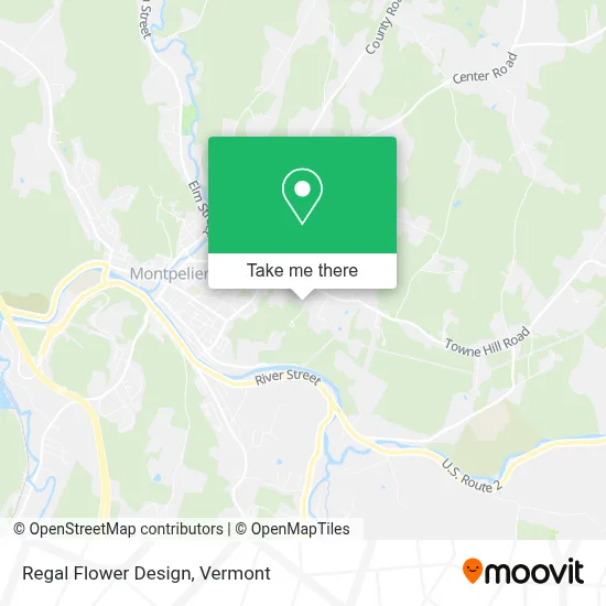 Regal Flower Design map