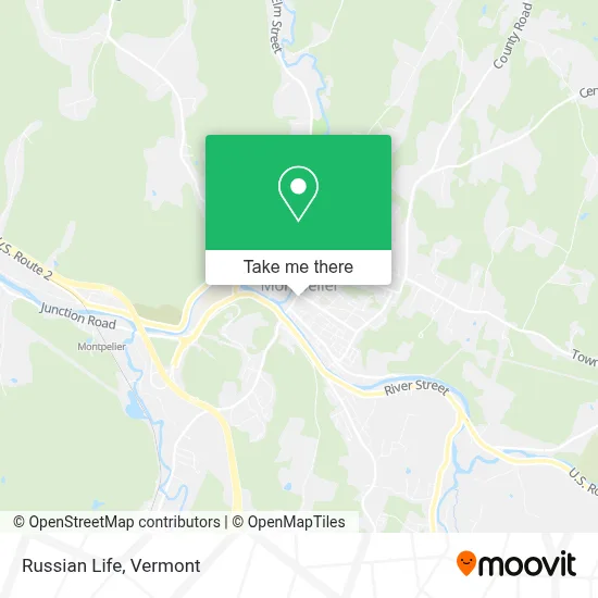 Russian Life map