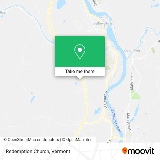 Redemption Church map