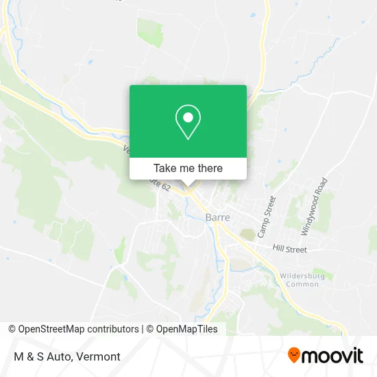 M & S Auto map