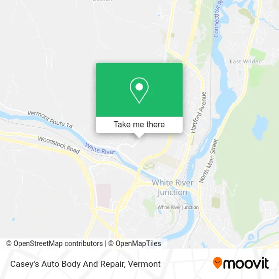 Casey's Auto Body And Repair map