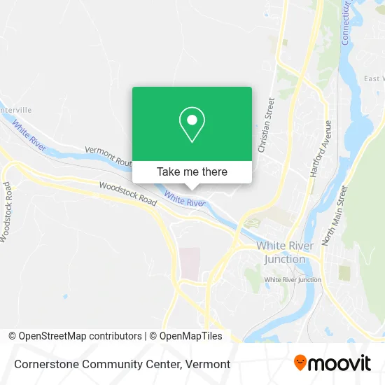Cornerstone Community Center map