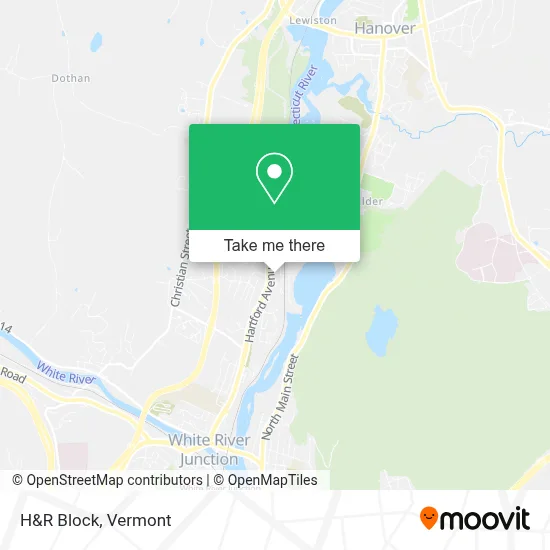 H&R Block map