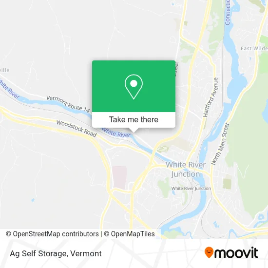 Ag Self Storage map
